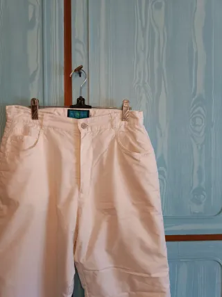 Pantaloni sci donna bianchi Belfe&Belfe