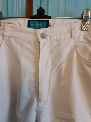 Pantaloni sci donna bianchi Belfe&Belfe