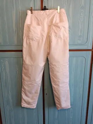 Pantaloni sci donna bianchi Belfe&Belfe
