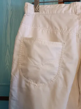 Pantaloni sci donna bianchi Belfe&Belfe