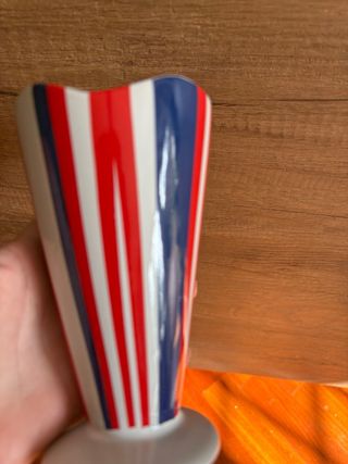 Vendo 6 eleganti coppe da gelato (3 coppie) firmat