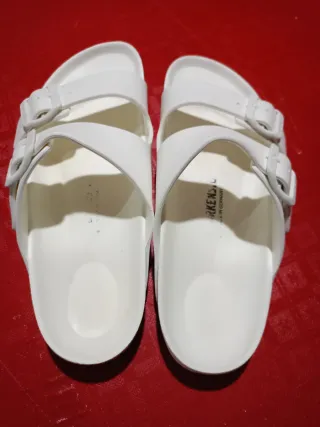 Sandali Birkenstock bianche