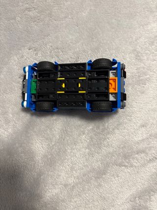 Coche de policía LEGO azul