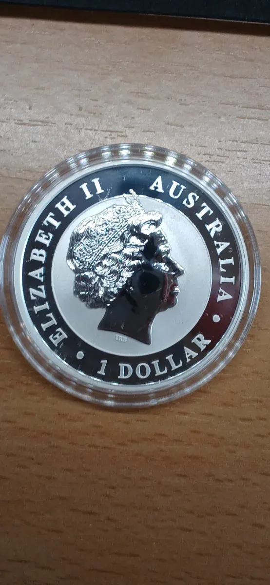 Moneda Kookaburra Australiana 2017 1oz 999 Plata