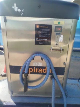 Aspirador de gasolinera doble dos calles