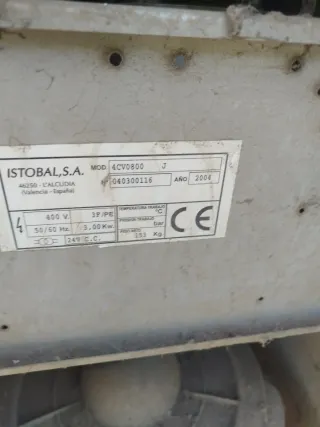 Aspirador de gasolinera doble dos calles