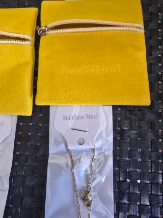 Collar Acero Inoxidable Letra personalizada