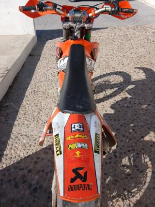 KTM 200 EXC Enduro/Motocross Naranja