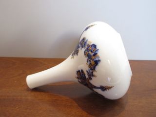 Vaso Heinrich Germania Blu Oro H 13cm