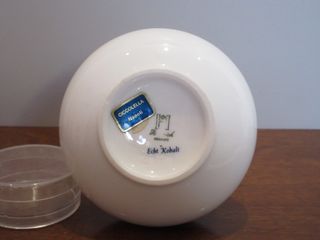 Vaso Heinrich Germania Blu Oro H 13cm