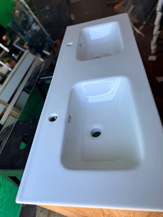 Mueble Baño 6 Cajones ,2  senos y espejo