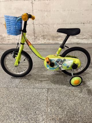 Bicicleta infantil Btwin aprendizaje