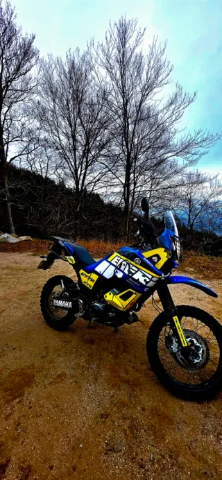 Yamaha XT660Z Adventure Azul/Amarillo