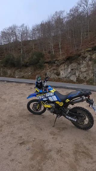 Yamaha XT660Z Adventure Azul/Amarillo