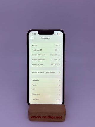 iPhone 13 mini 128GB Bianco