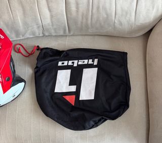 Casco Gas Gas talla M con funda Hebo