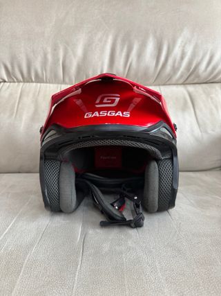 Casco Gas Gas talla M con funda Hebo