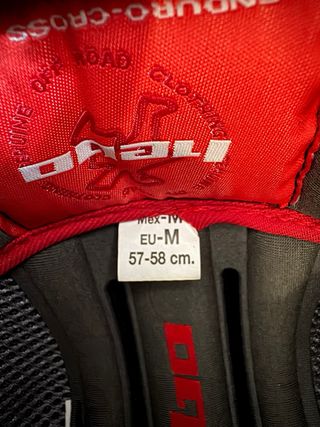 Casco Gas Gas talla M con funda Hebo