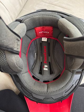 Casco Gas Gas talla M con funda Hebo