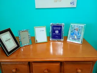 Lote 4 Marcos Portafotos 13x18 y uno de 10x15