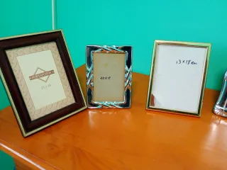 Lote 4 Marcos Portafotos 13x18 y uno de 10x15