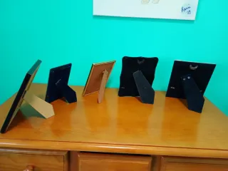 Lote 4 Marcos Portafotos 13x18 y uno de 10x15