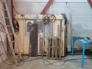 Puerta elevadora industrial