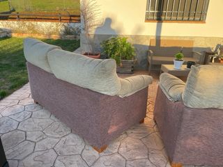 Conjunto de sofas 3+2 plazas tela