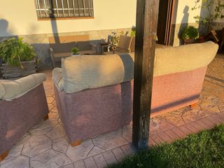 Conjunto de sofas 3+2 plazas tela