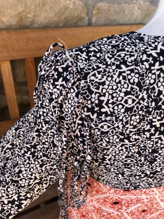 Vestido Zara flecos Talla M