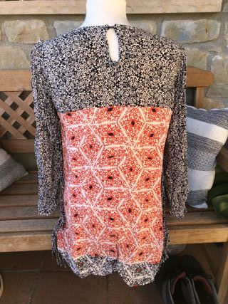 Vestido Zara flecos Talla M