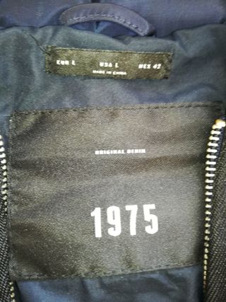 Chaqueta azul marino Zara (Talla L) elegante