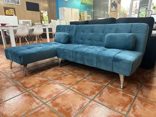 Sofá Cama Click Clac Azul Nuevo