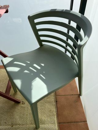 2 Sillas Celadón Sklum Mauz Apilables