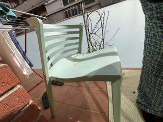 2 Sillas Celadón Sklum Mauz Apilables