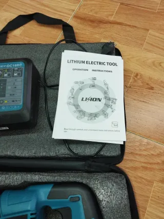 Sierra de sable Gisam 18V + Cargador