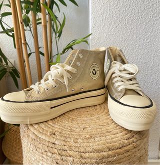 Zapatillas Victoria Tribu Serpiente Metalizadas