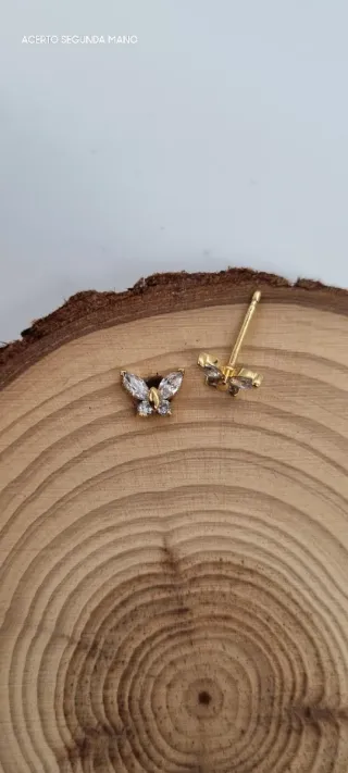 PENDIENTES PANDORA BOTON MARIPOSA