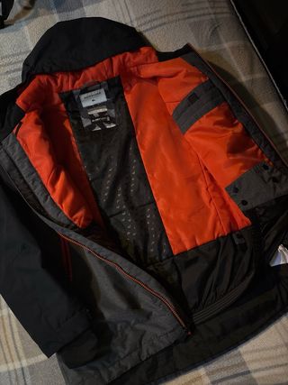 Chaqueta Quicksilver Negra y Gris