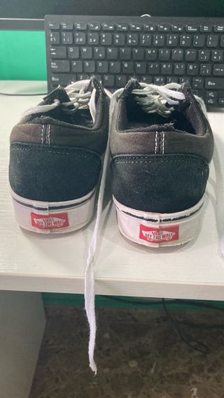 Zapatillas Vans Old Skool Negras Talla 40 (39)