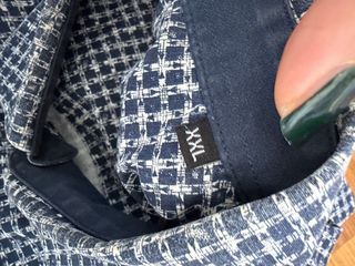 Camicia uomo a quadretti con toppe XXL