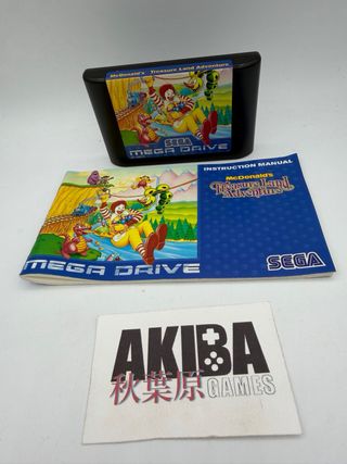 McDonald's Treasure Land Adventure Sega Mega Drive