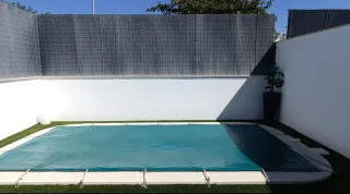 Cubierta piscina INV 620 micras QP verde.