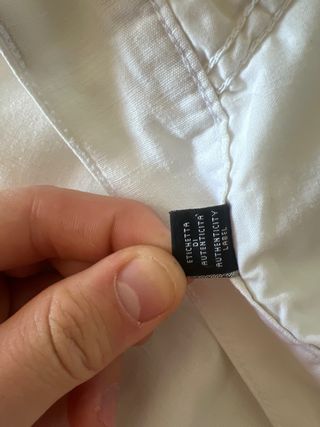 Pantalón Versace Blanco Vintage originales