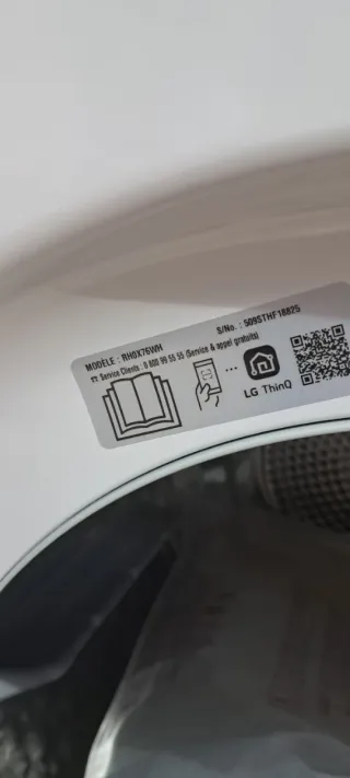 Secadora LG 10Kg Bomba de Calor