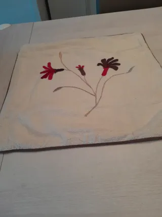 Pareja Cojines Decorativos Flores