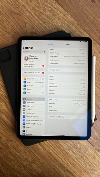 iPad Pro 11 2ª Gen + Teclado + Pencil