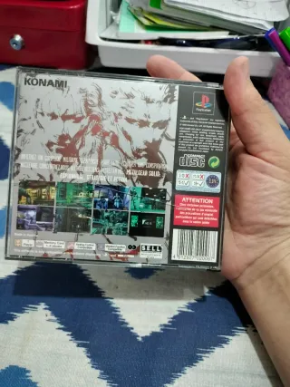 Metal Gear Solid PS1 PAL
