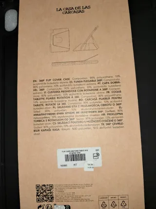 Funda Tablet LA CASA DE LAS CARCASAS 360º