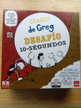 Juego de mesa Diario de Greg: Desafío 10 Segundos